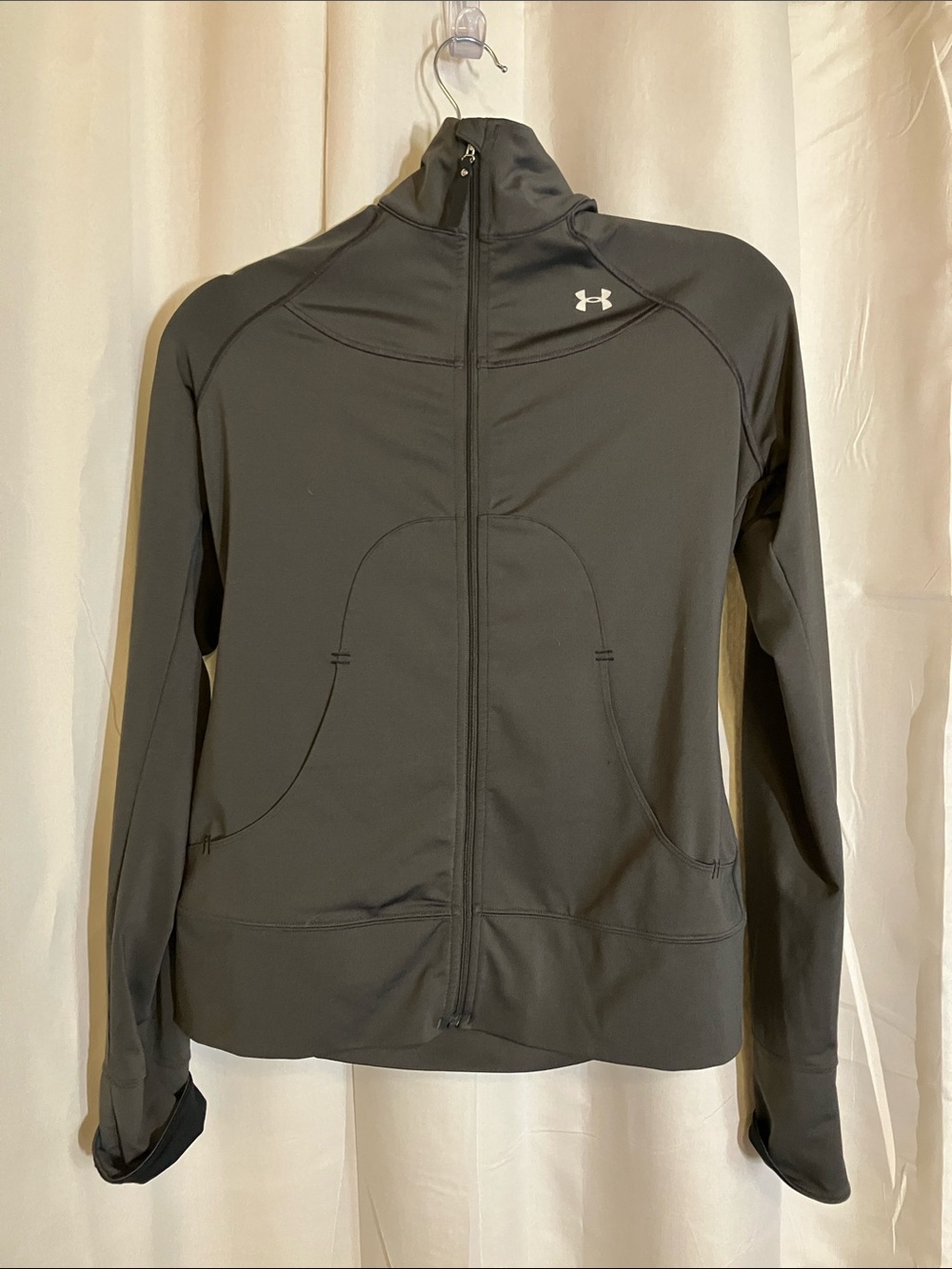 Under Armour Women's Black Full-Zip Training Jacket